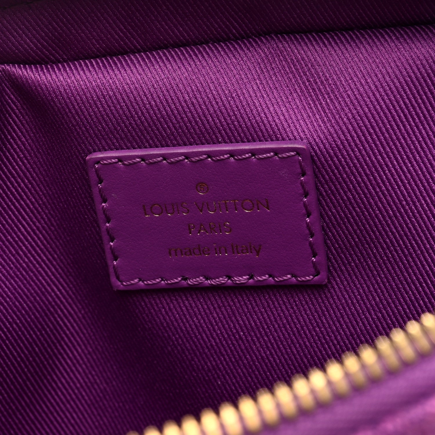 Louis Vuitton Denim Monogram Outdoor Bumbag Purple 6 of 9