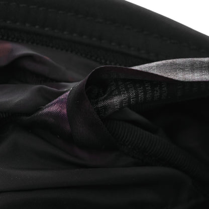Balenciaga Recycled Sport Nylon Logo Embroidered Wheel Sling Bag Black White 12 of 14
