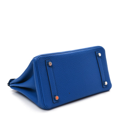Hermes Togo Birkin 25 Bleu Zellige 4 of 12