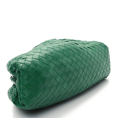 Bottega Veneta Nappa Maxi Intrecciato The Pouch Oversized Clutch Racing Green 4 of 9