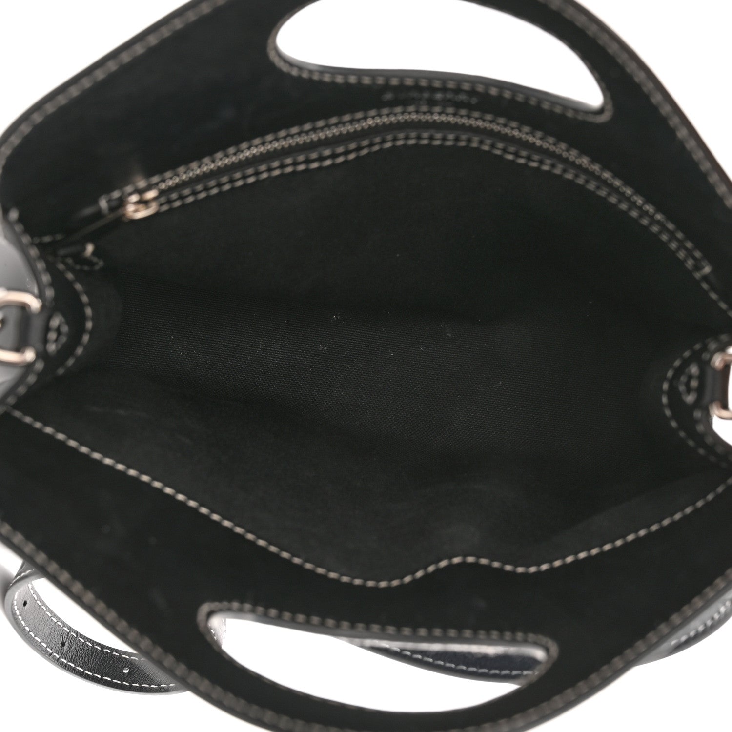 Burberry Denim Smooth Calfskin Mini Pocket Bag Blue 5 of 10