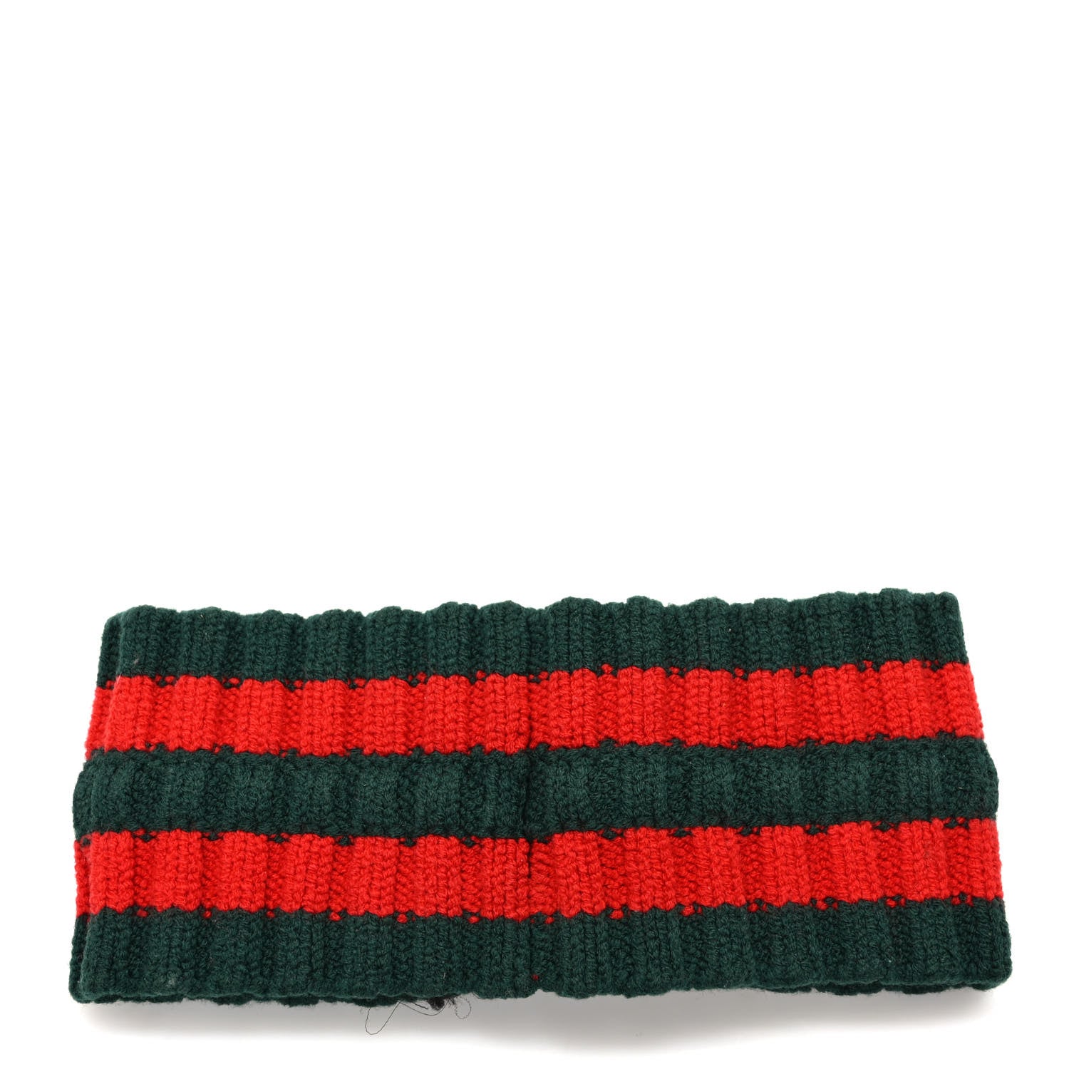 Gucci Wool Web Headband L Green Red 3 of 4