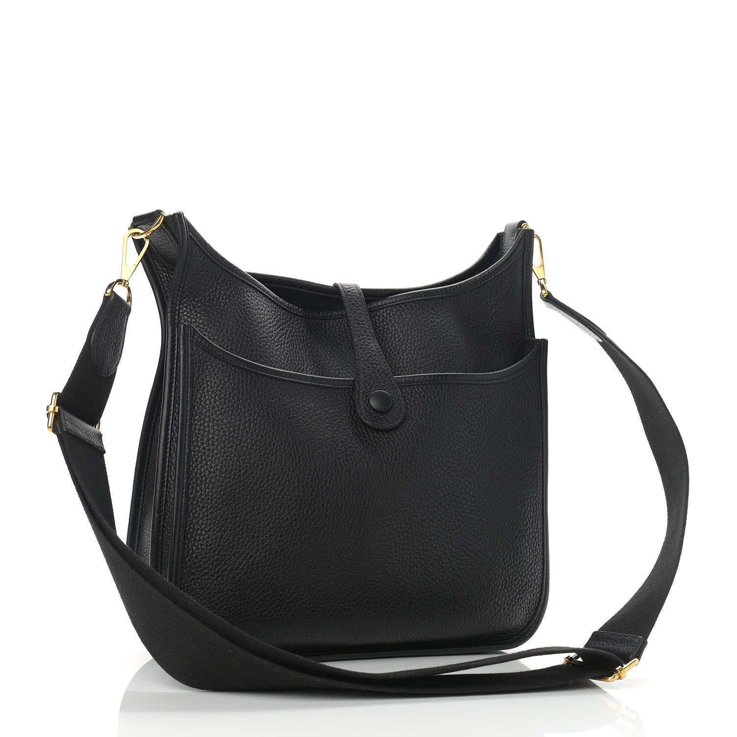 Hermes Taurillon Clemence Evelyne III PM Black 3 of 9