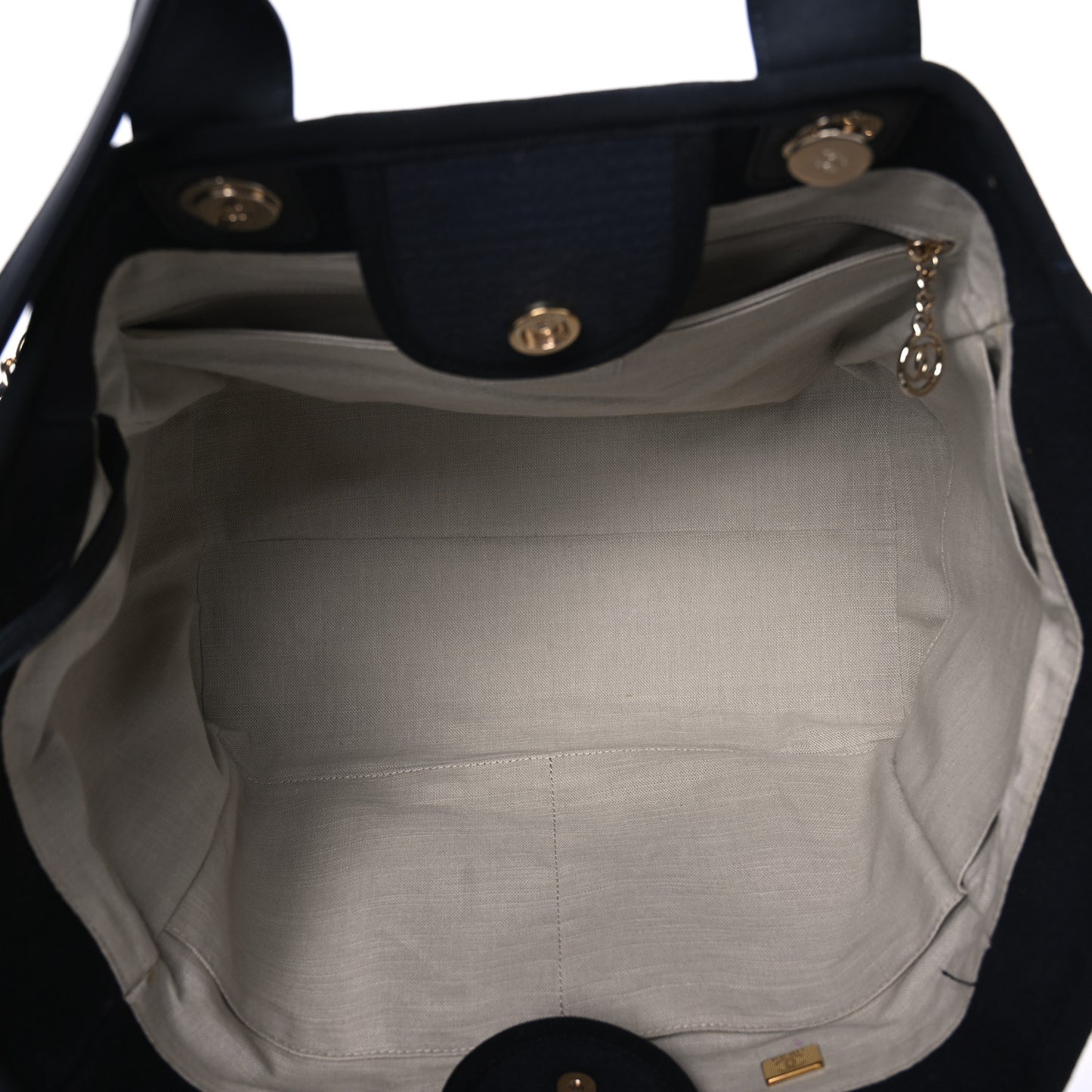 Mixed Fibers Medium Deauville Tote Black