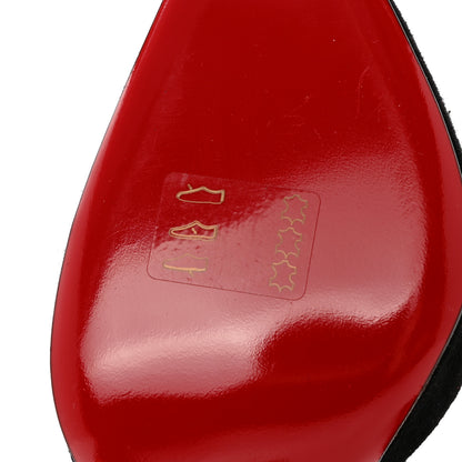 Christian Louboutin Veau Velours Tsarou 100 Pumps 38.5 Black Multicolor 7 of 13