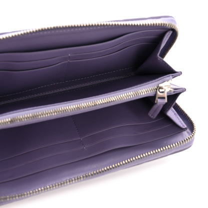 Bottega Veneta Nappa Intrecciato Zip Around Wallet Lavender 5 of 10