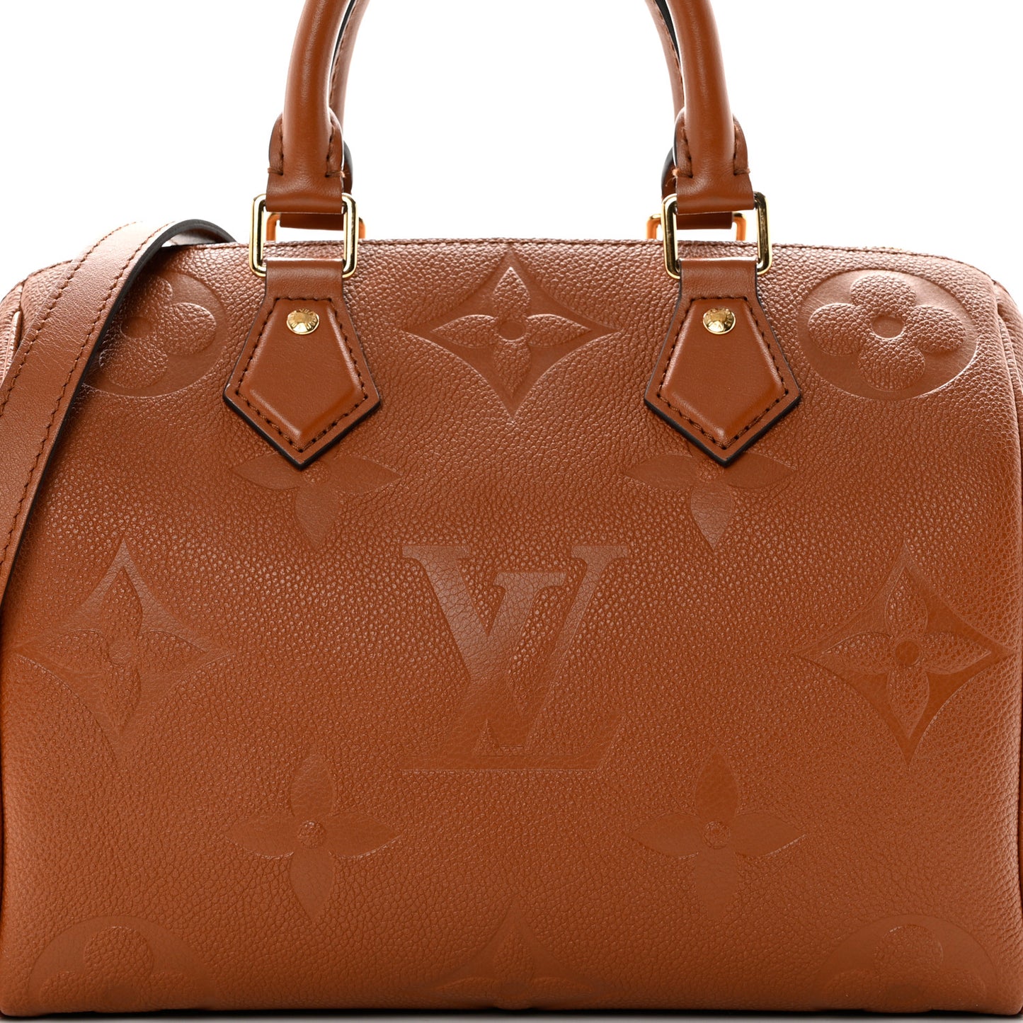 Empreinte Monogram Giant Speedy Bandouliere 25 Cognac