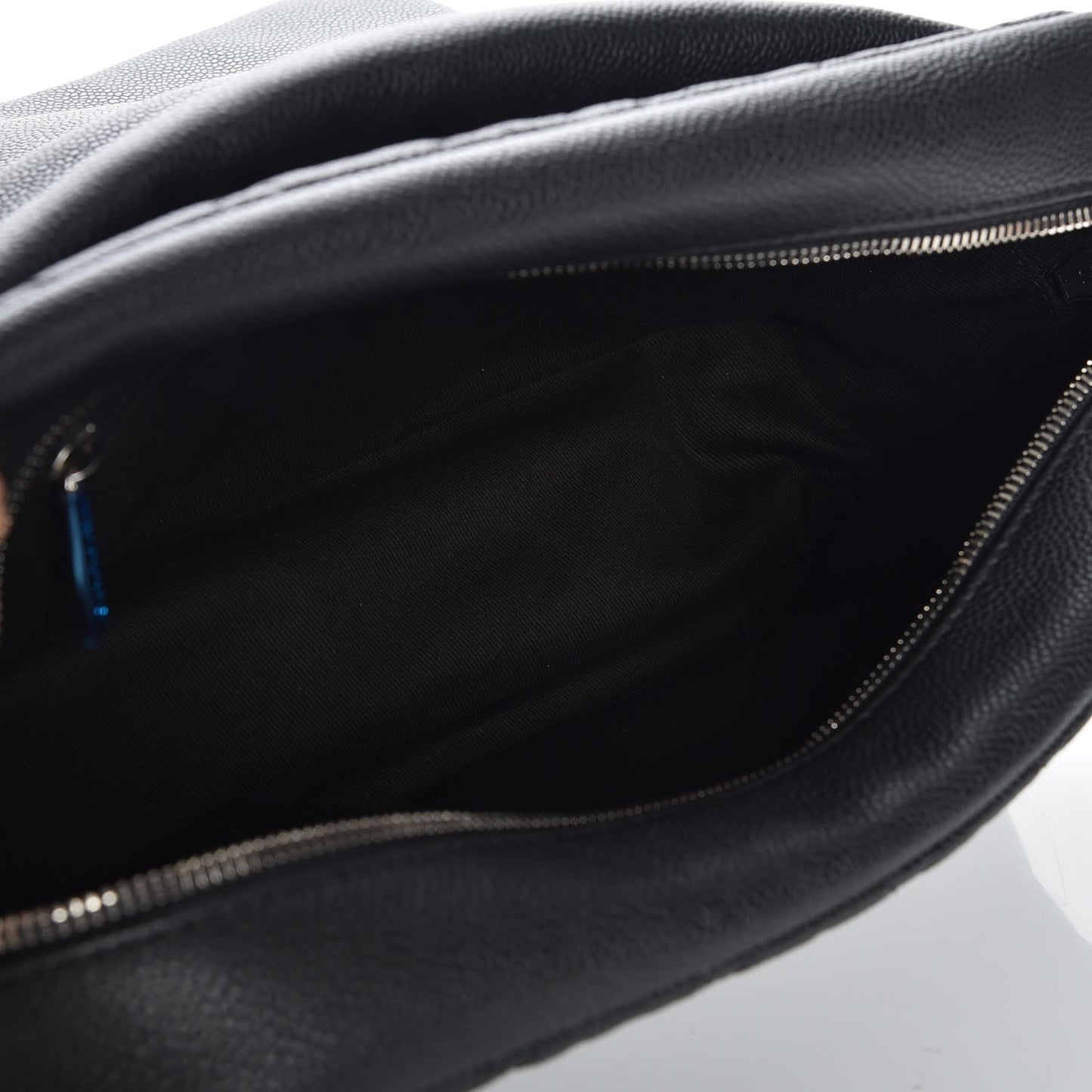 Caviar Quilted Jumbo Easy Flap Black