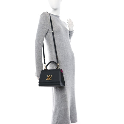 Louis Vuitton Taurillon Twist One Handle PM Black 2 of 10