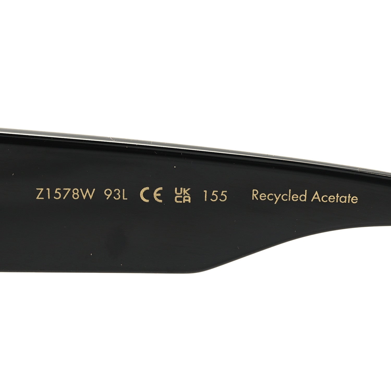 Louis Vuitton Acetate Swarovski Crystal Cyclone Sunglasses Z1578W Black 6 of 8