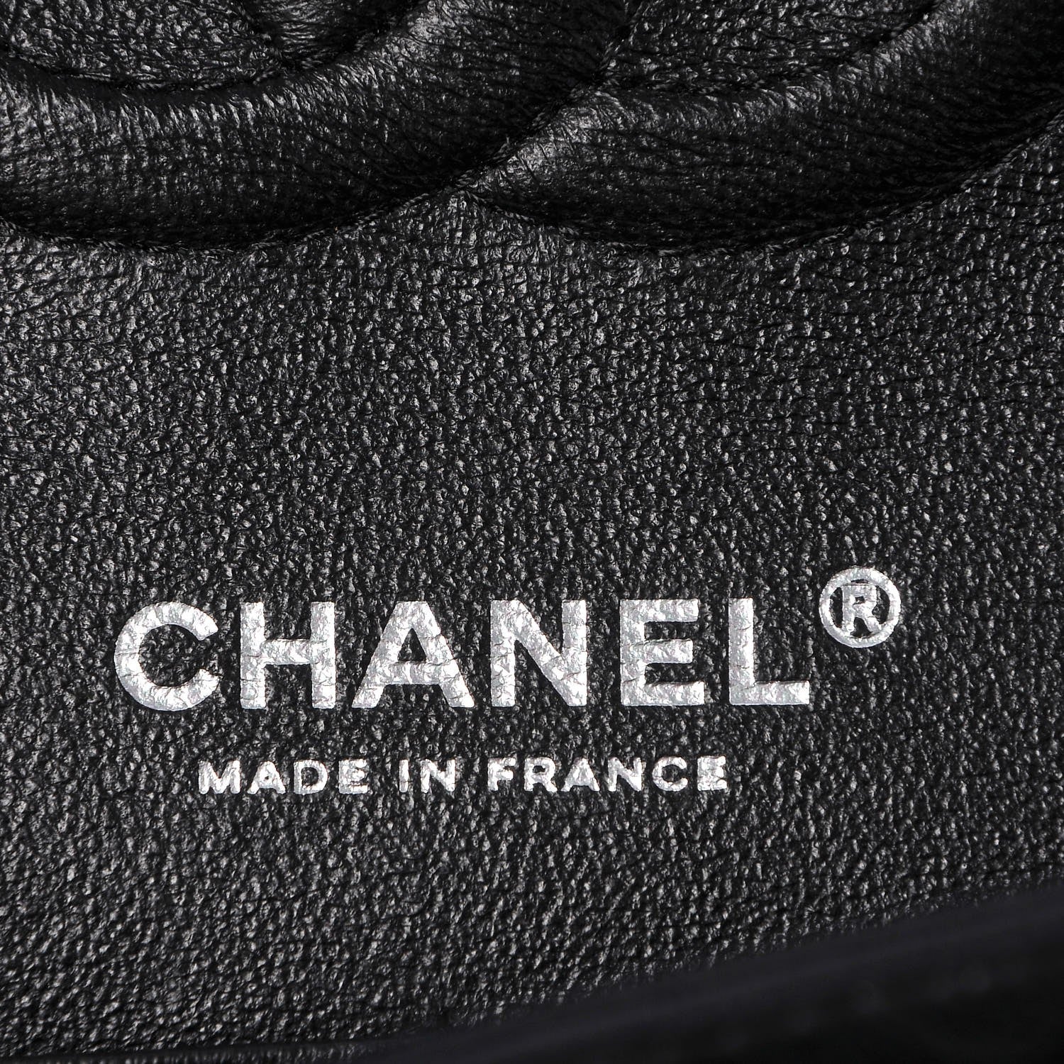 Chanel Crumpled Calfskin Quilted Medium Double Flap So Black 9 of 10