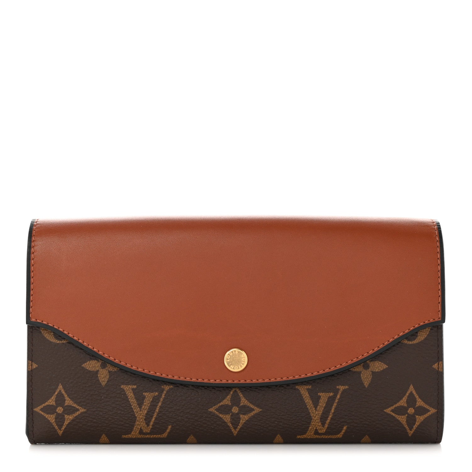 Louis Vuitton Monogram Sarah Tuileries Wallet Marron 1 of 7
