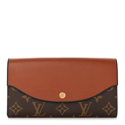 Louis Vuitton Monogram Sarah Tuileries Wallet Marron 1 of 7