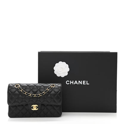 Chanel Caviar Quilted Small Double Flap Black 11 of 11