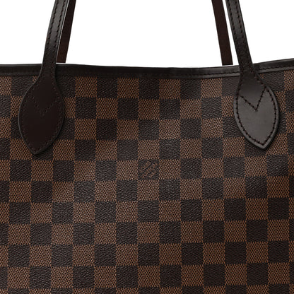 Louis Vuitton Damier Ebene Neo Neverfull MM MM Rose Ballerine 8 of 10