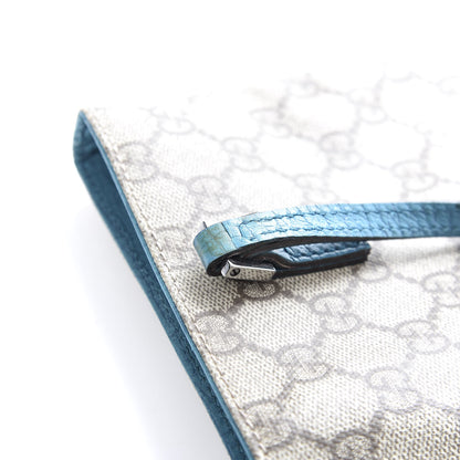 Gucci GG Plus Monogram Flat Vertical Tote Blue 9 of 13