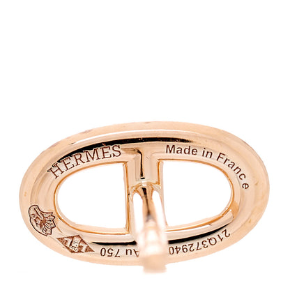 Hermes 18K Rose Gold TPM Farandole Stud Earrings 4 of 5