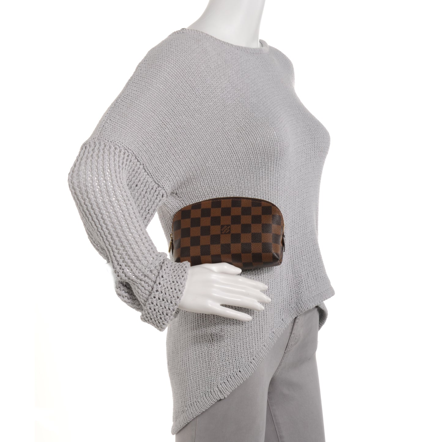 Damier Ebene Cosmetic Pouch