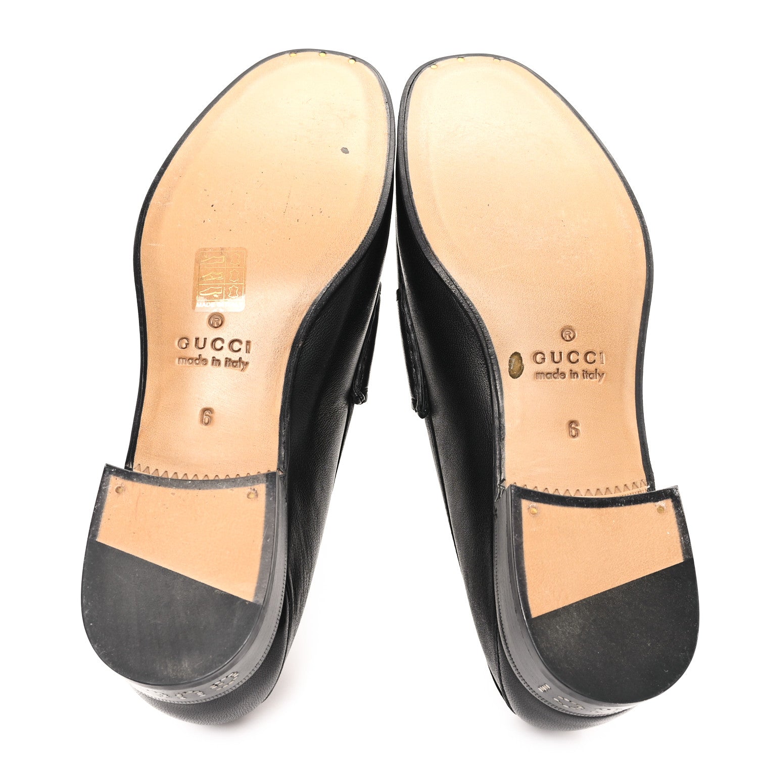 Gucci Agnello Plonge Granada Kid Mens Zumi Loafers 6 Black 6 of 10