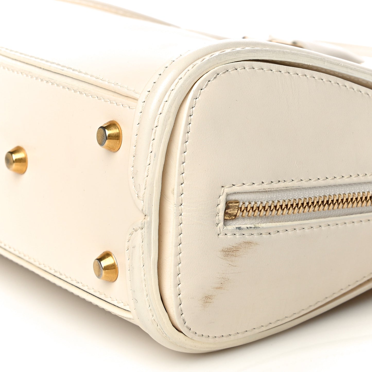 Calfskin Mini Heroine Off White