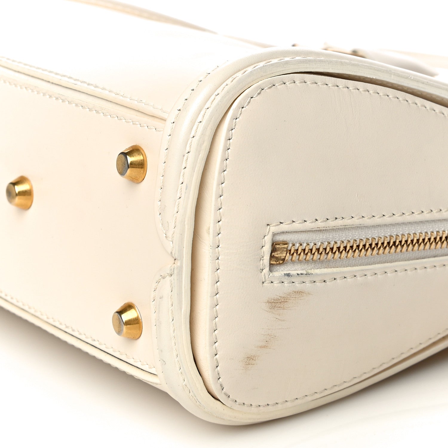 Alexander McQueen Calfskin Mini Heroine Off White 10 of 11