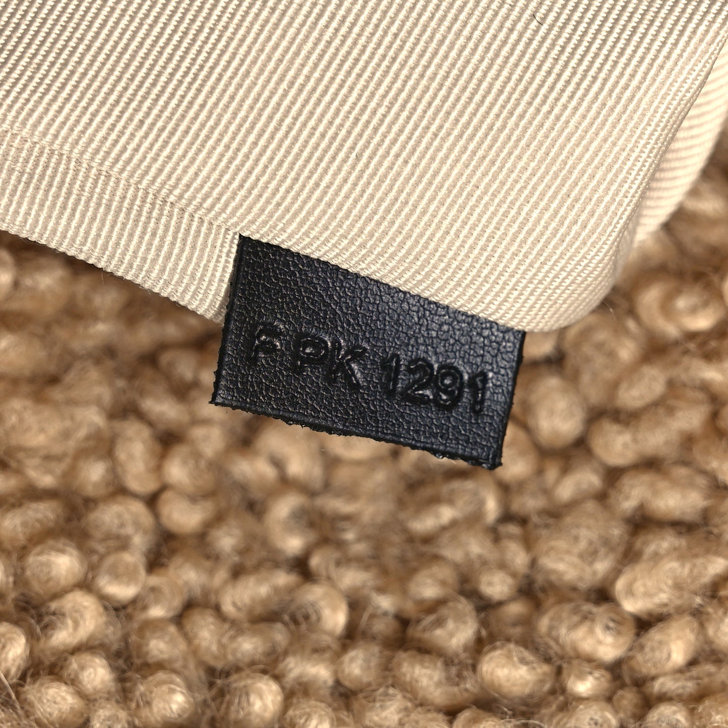 Polyester Cotton The Teddy Traveler Tote Bag Beige