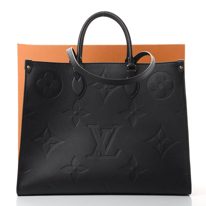 Louis Vuitton Empreinte Monogram Giant Onthego GM Black 13 of 13