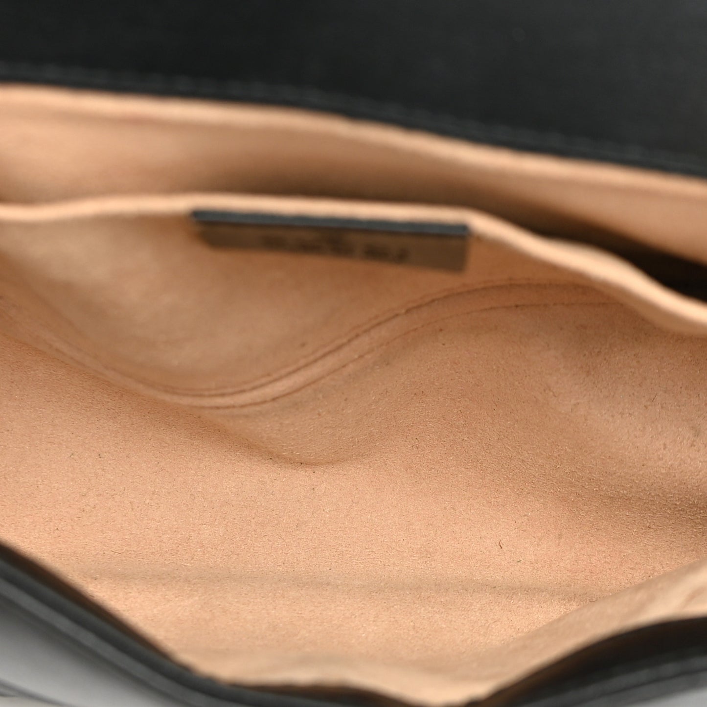 Calfskin Matelasse Mini GG Marmont Shoulder Bag Black