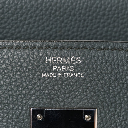 Hermes Togo Birkin 30 Vert Amande 6 of 10