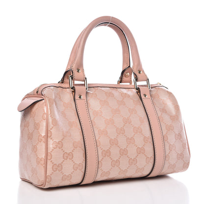 Gucci Crystal Monogram Small Joy Boston Blush 3 of 10