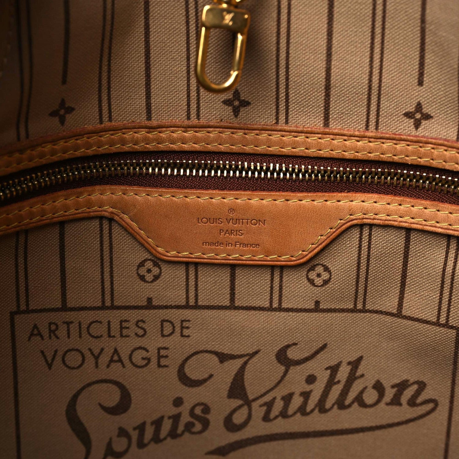 Louis Vuitton Monogram Neverfull MM 13 of 14