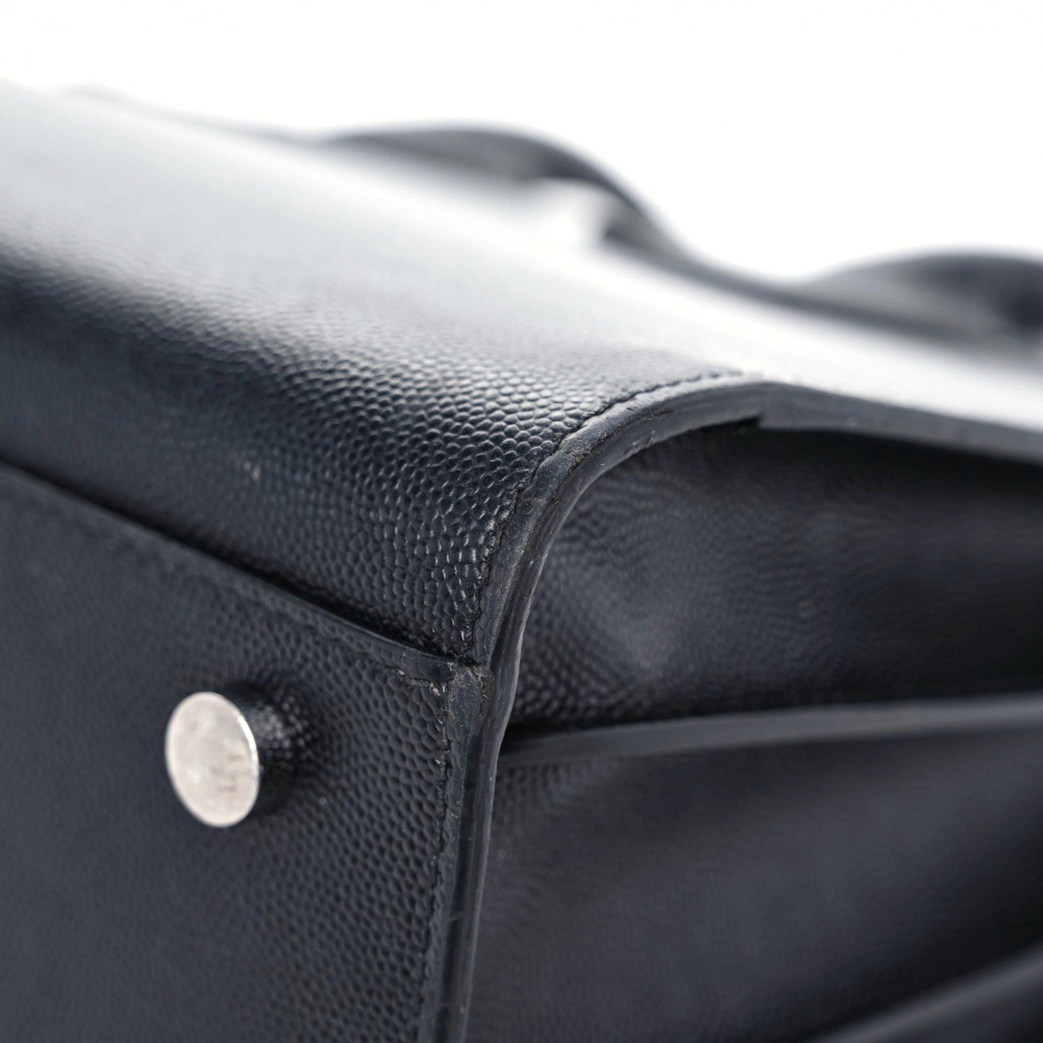 Saint Laurent Grained Calfskin Small Sac De Jour Black 15 of 28