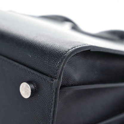 Saint Laurent Grained Calfskin Small Sac De Jour Black 15 of 28