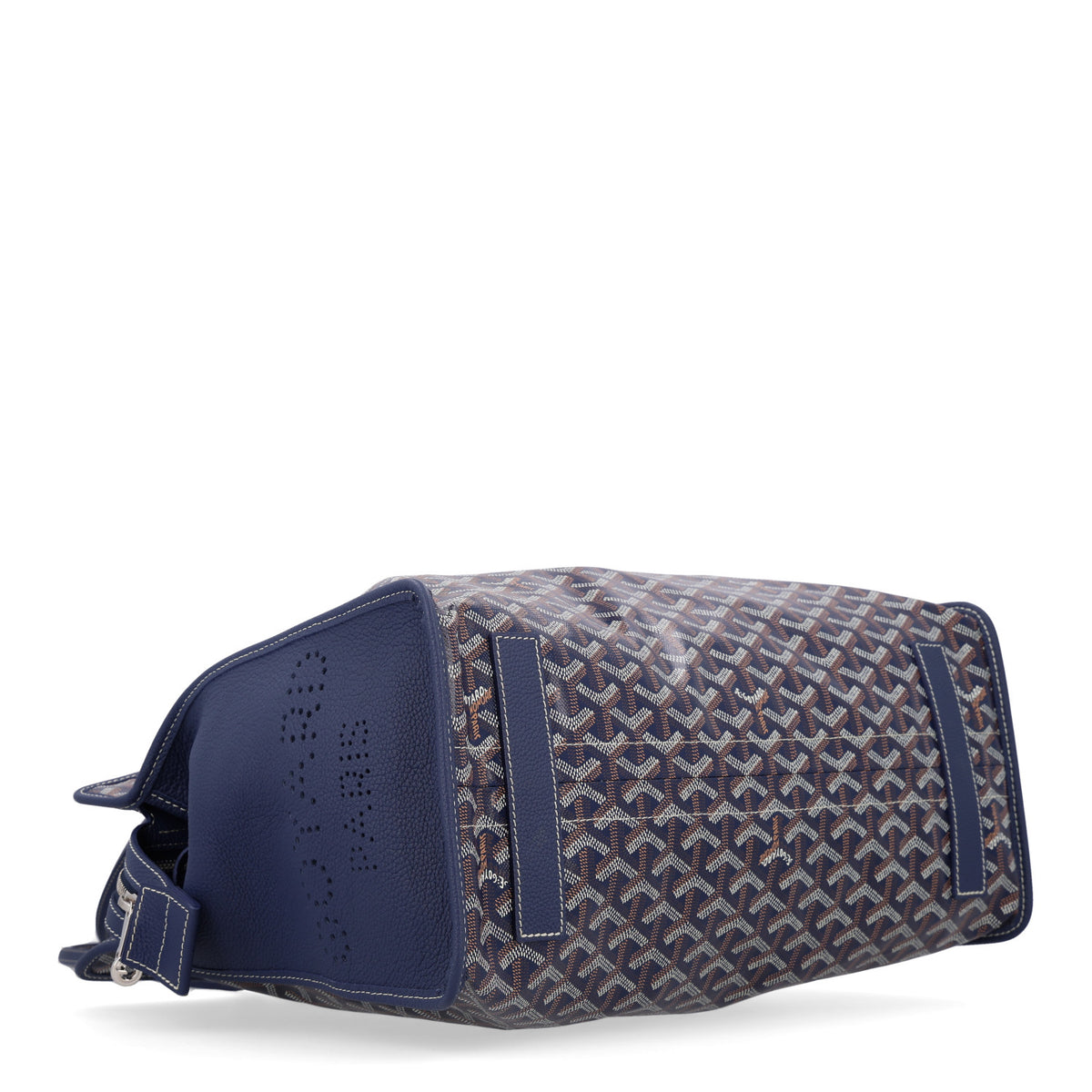 Goyardine Sac Hardy Pet Carrier PM Navy