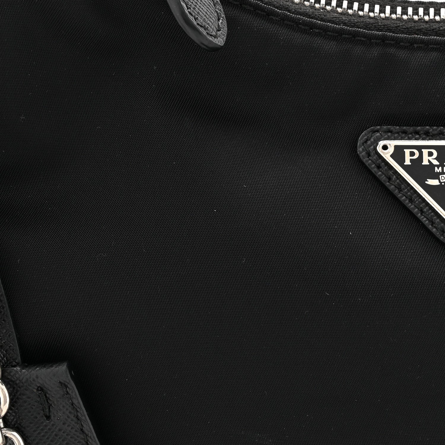 Prada Nylon Re-Edition 2005 Shoulder Bag Black 7 of 9