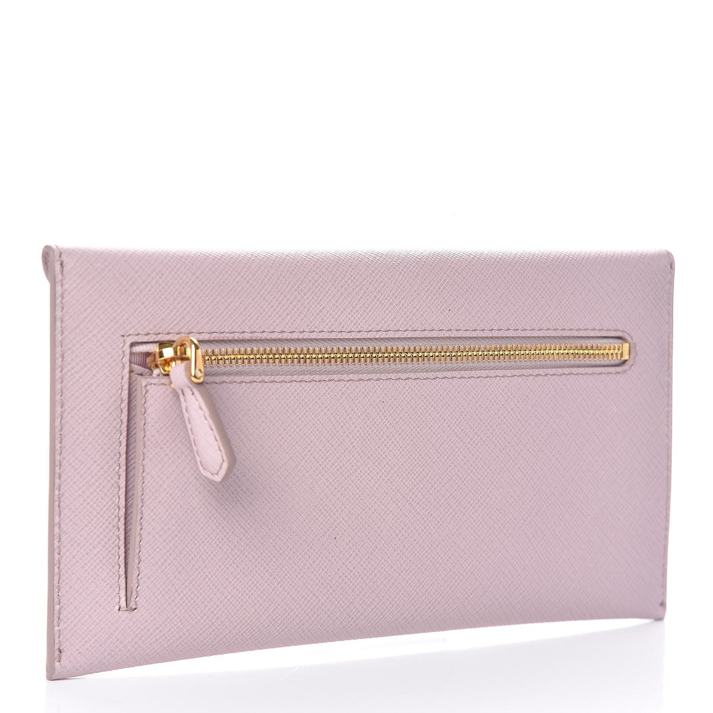 Saffiano Metal Envelope Wallet Orchidea