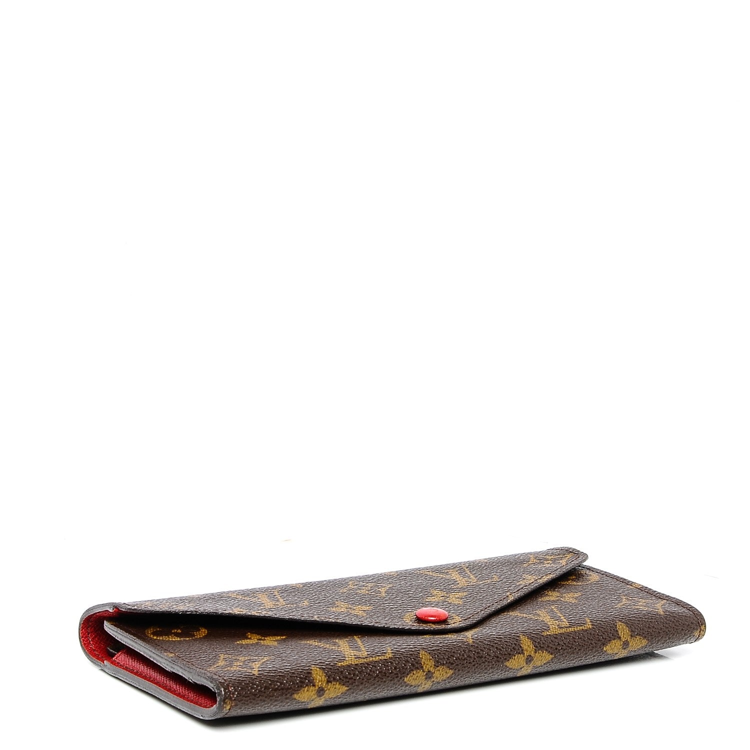 Louis Vuitton Monogram Josephine Wallet Red 4 of 8