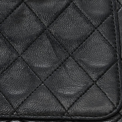 Chanel Lambskin Quilted Small Single Flap Black 14 of 15