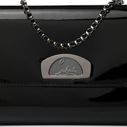 Christian Louboutin Patent Vero Dodat Clutch Black 7 of 10