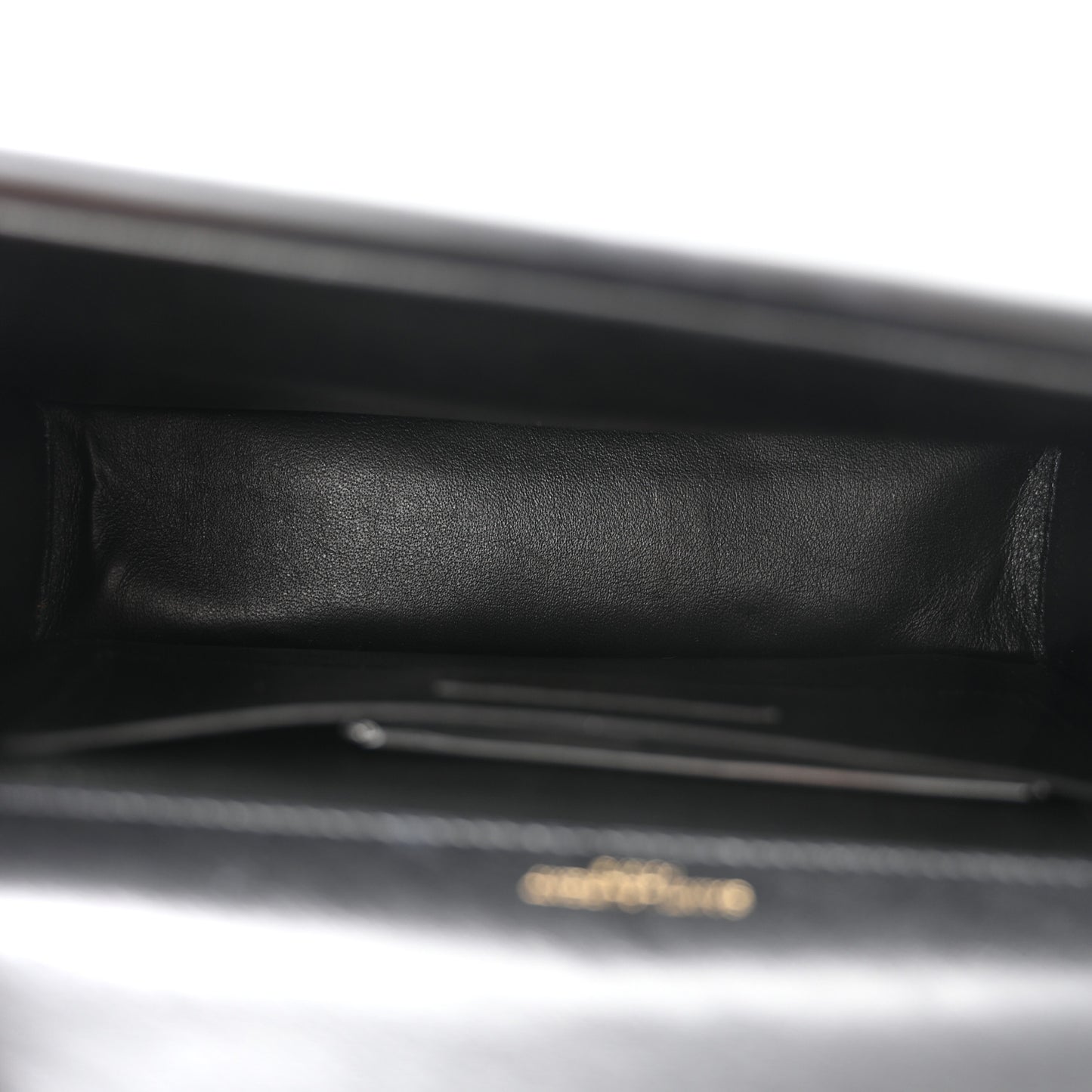 Smooth Calfskin Monogram Medium Sulpice Shoulder Bag Black
