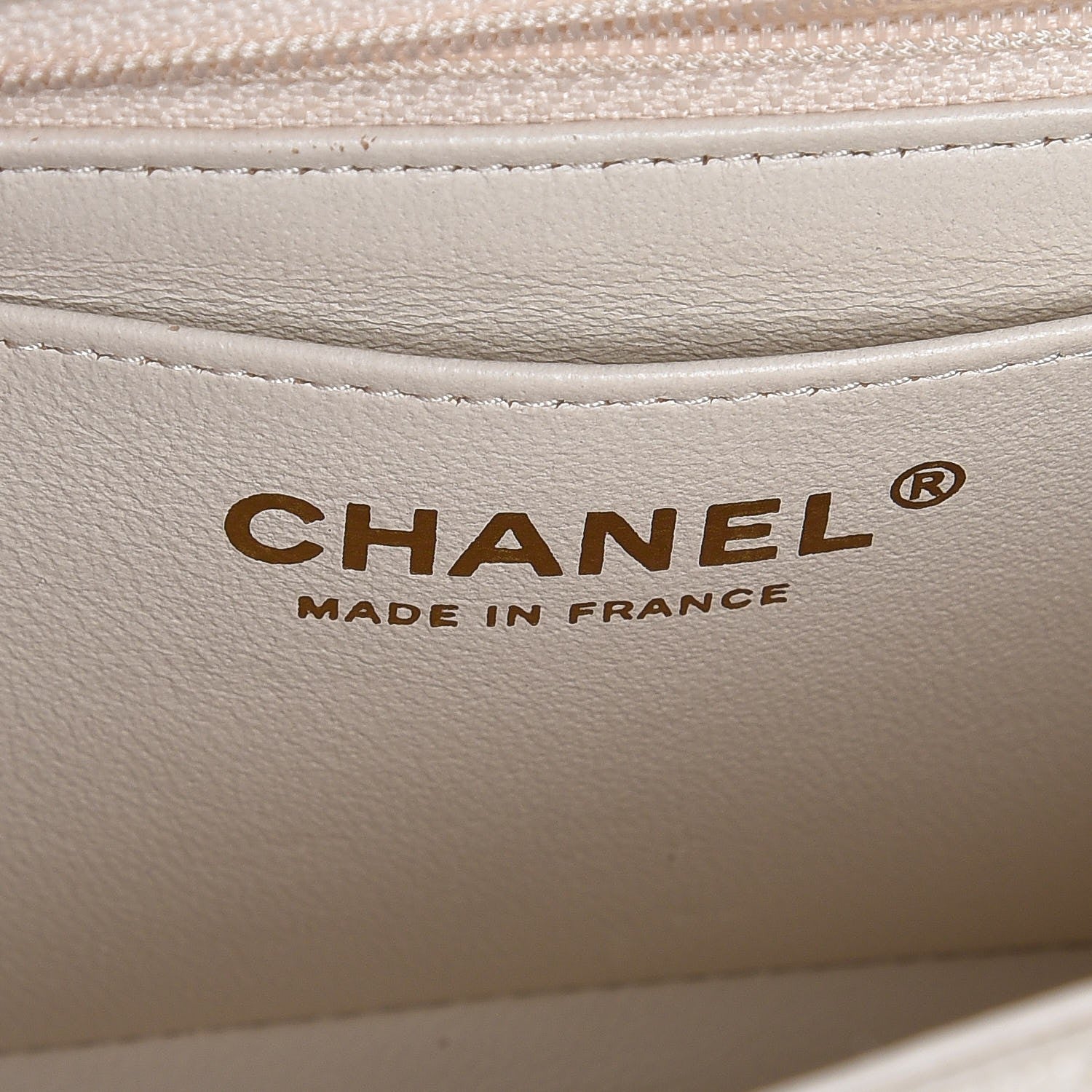 Chanel Caviar Quilted Mini Rectangular Flap White 6 of 7