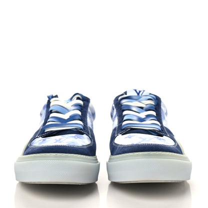 Louis Vuitton Monogram Watercolor Mens LV Ollie Sneakers 11 Blue 2 of 9