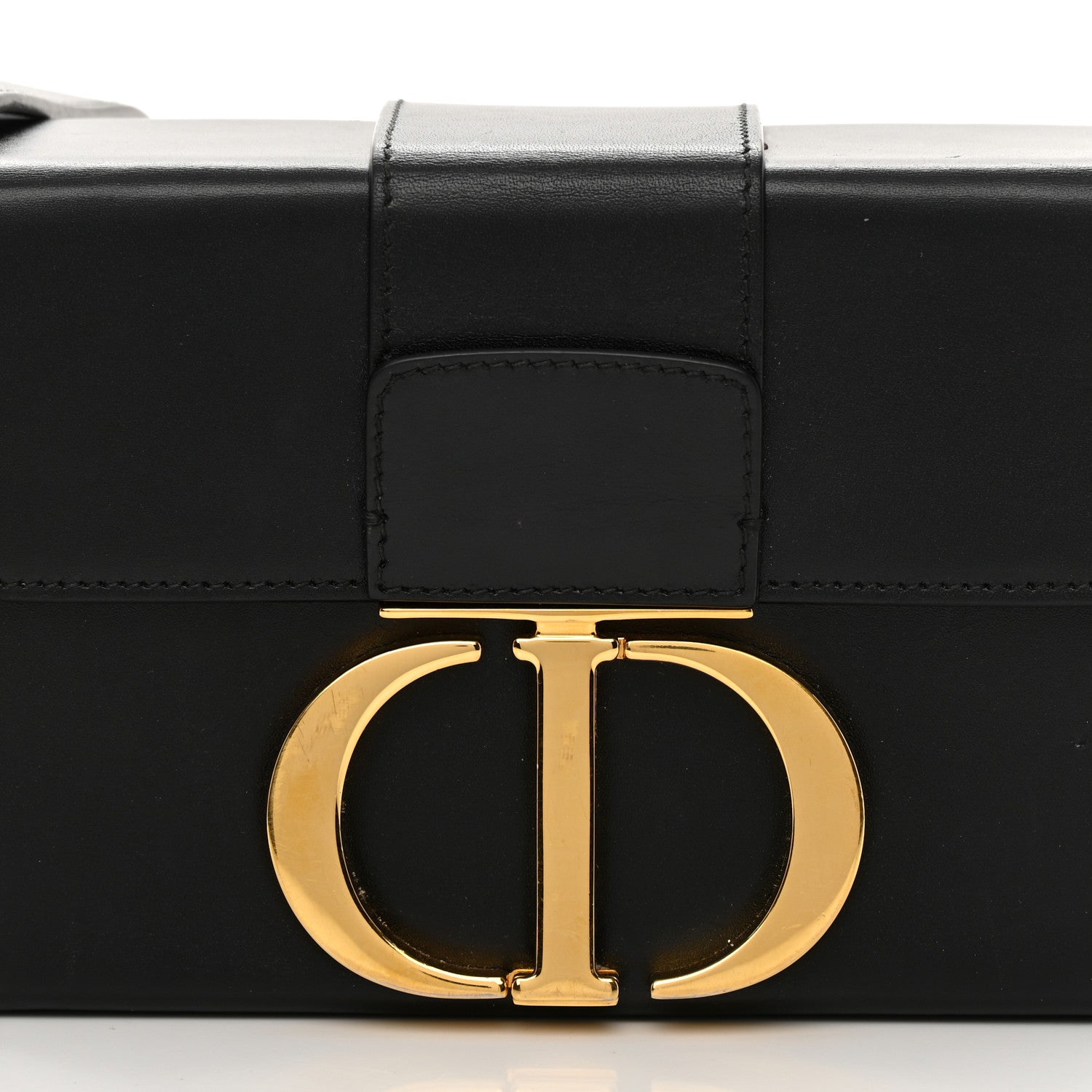 Christian Dior Box Calfskin 30 Montaigne Box Bag Black 8 of 22
