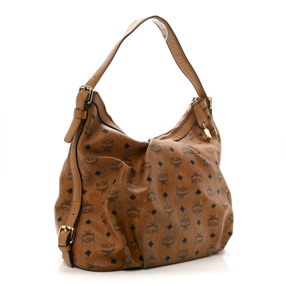 MCM Visetos Hobo Cognac 3 of 15