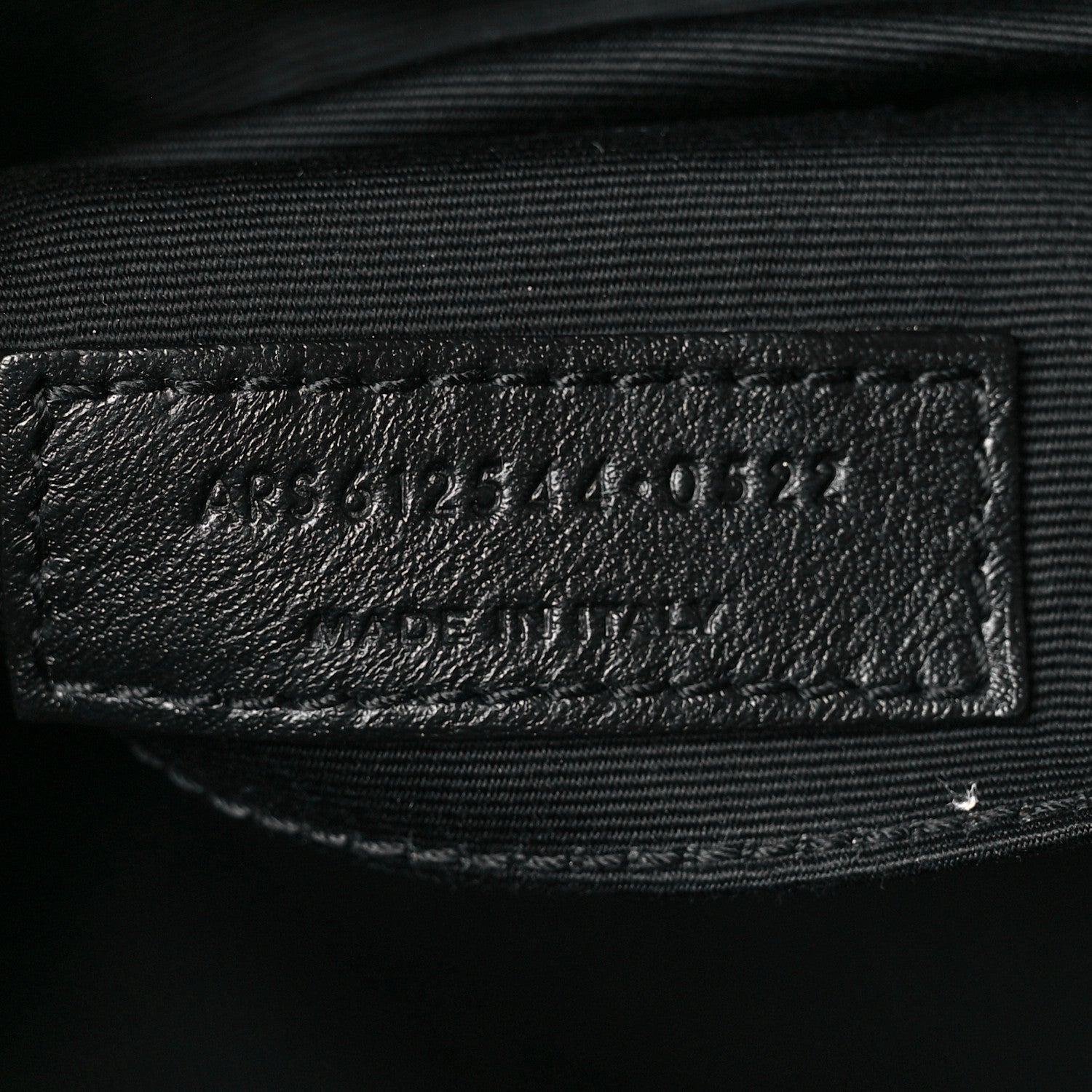 Saint Laurent Calfskin Matelasse Monogram Lou Camera Bag Black 7 of 11