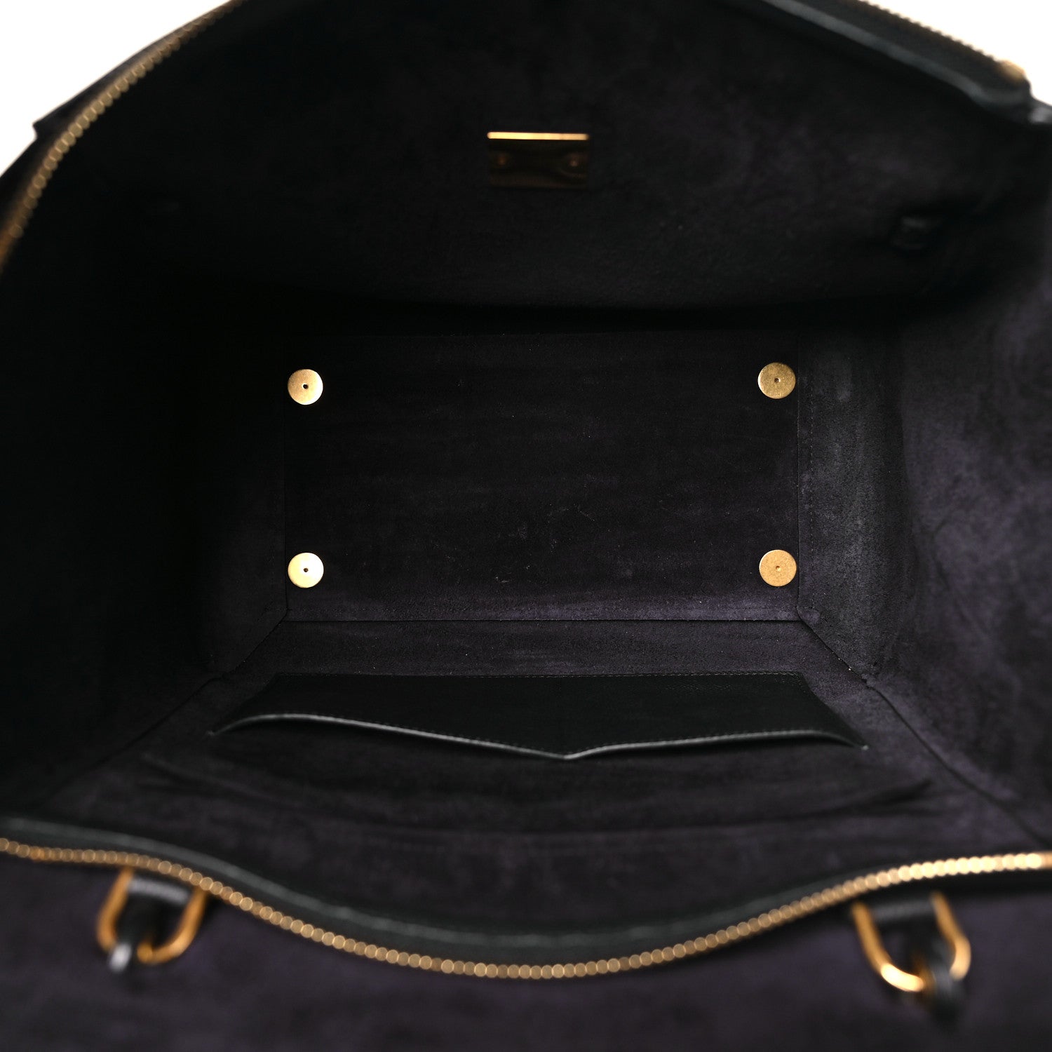 Celine Grained Calfskin Mini Belt Bag Black 5 of 12