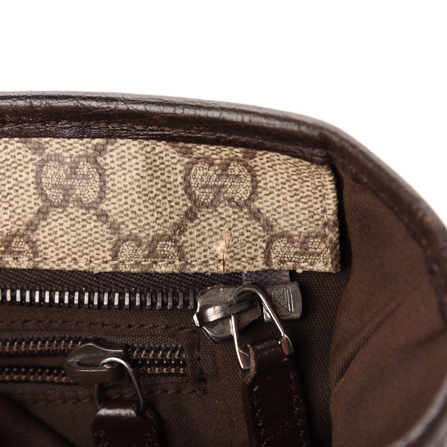 Gucci GG Plus Monogram Small Joy Tote Dark Brown 9 of 9
