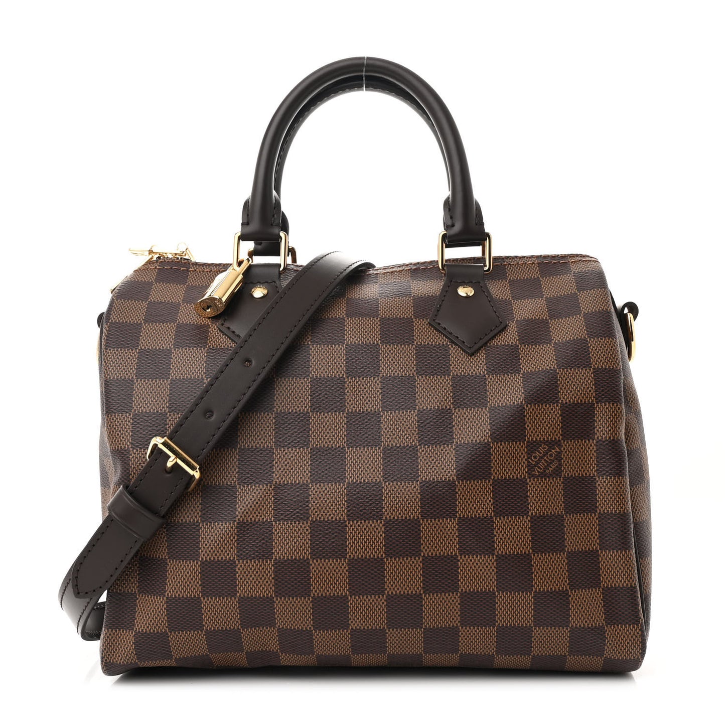 Damier Ebene Speedy Bandouliere 25