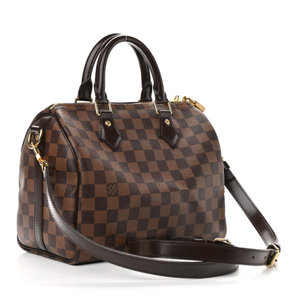 Louis Vuitton Damier Ebene Speedy Bandouliere 25 3 of 11