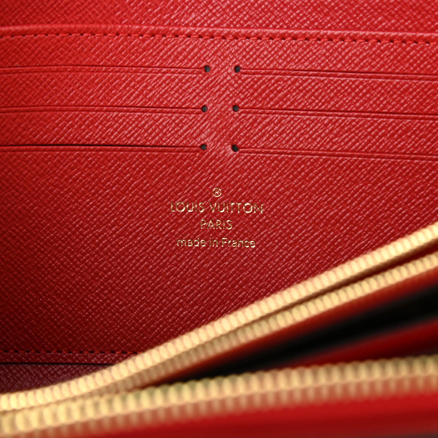 Louis Vuitton Monogram Retiro Zippy Wallet Cherry 6 of 11